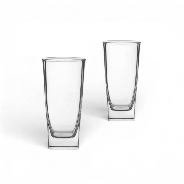 Sunrise Elegance Glasses Duo - Modern