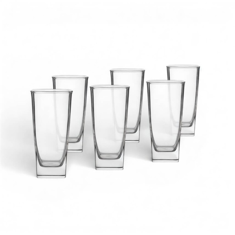 Sunrise Elegance Glasses Six - Modern